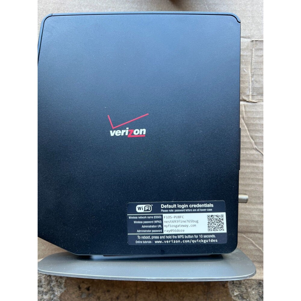 Verizon Fios Dual Band Quantum Gateway Wireless Modem WiFi Router